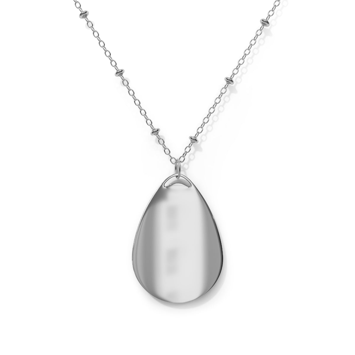 Be The Life with Fiery Elegance Oval Necklace | Unique Necklace for Gift Giving and Special Occasions